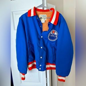 Vintage Edmonton Oilers Jacket